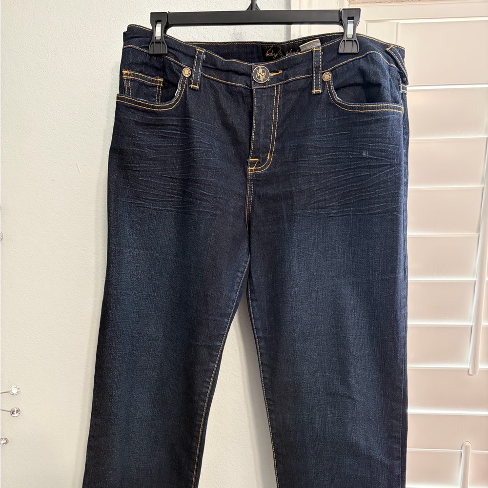 Baby Phat Women’s Deep Blue Straight Jeans